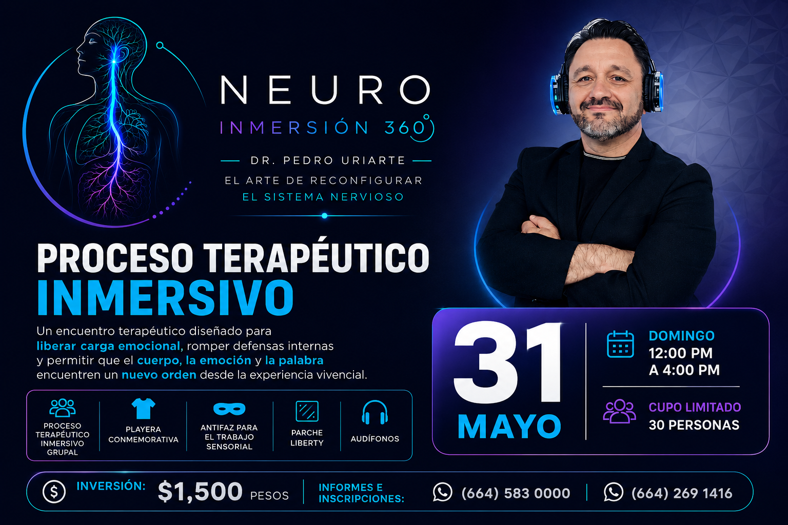 Evento Neuro Inmersión 360 grados